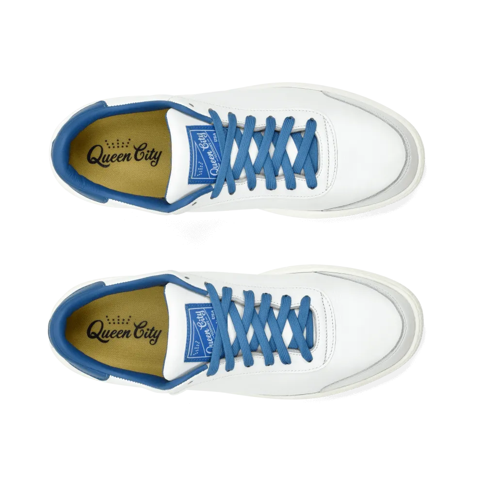 Hardwick 001 - White/Blue - Made to Order