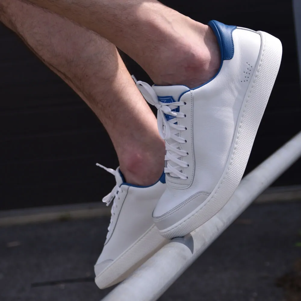 Hardwick 001 - White/Blue - Made to Order