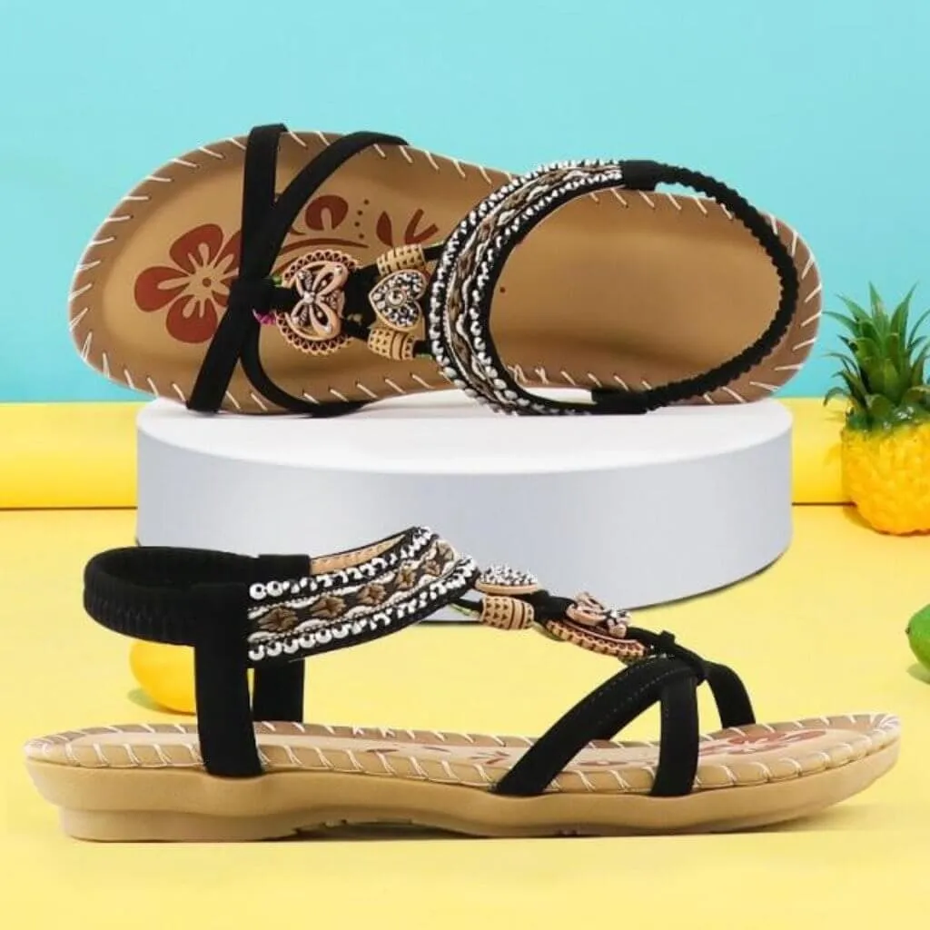 Havana© - Sandals with Elastic Band & Soft Platform