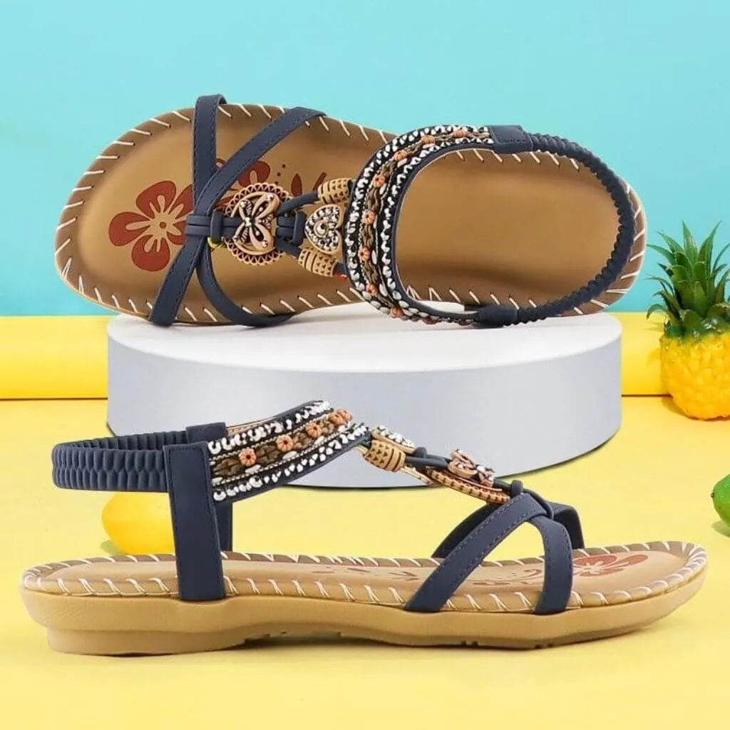 Havana© - Sandals with Elastic Band & Soft Platform