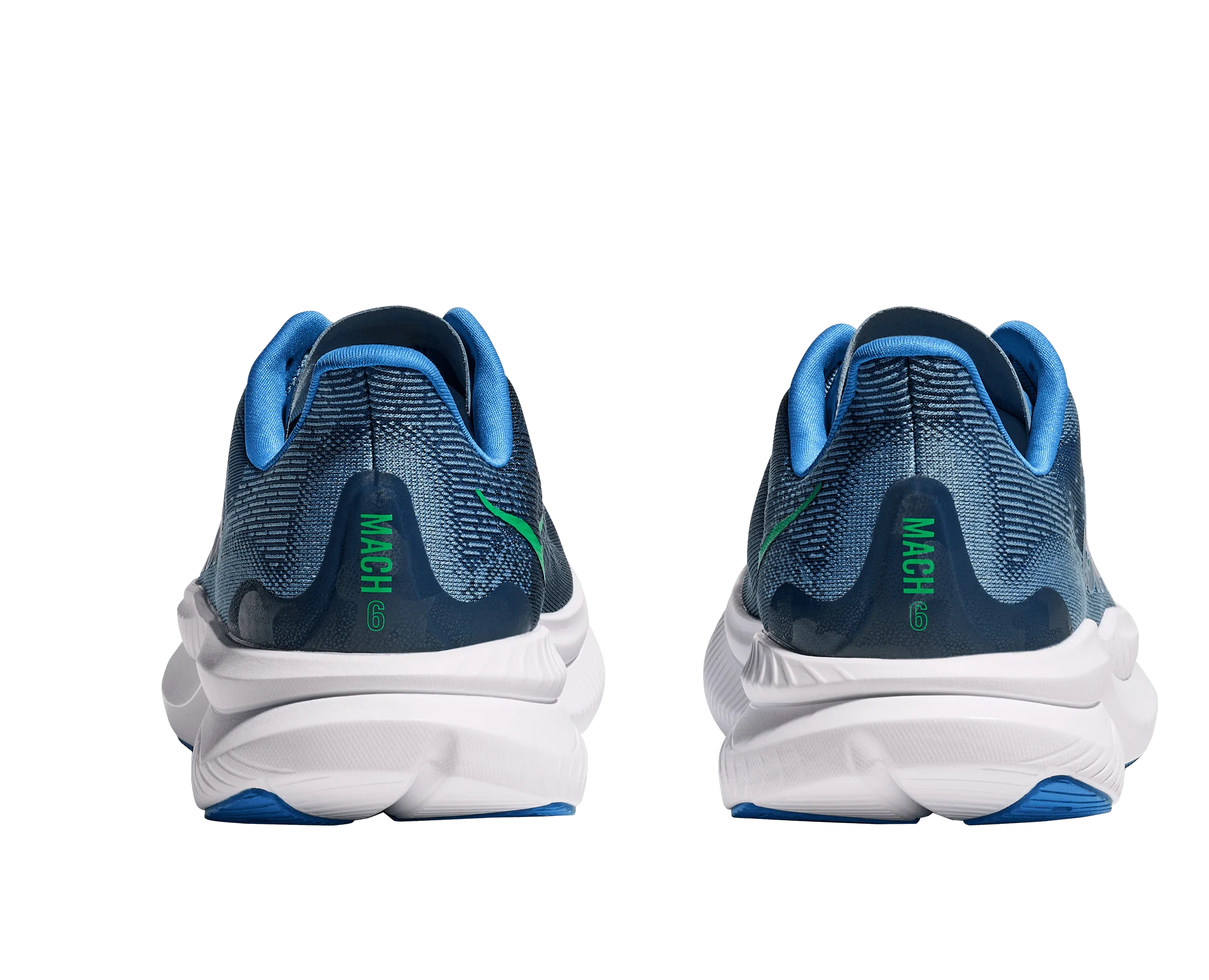 HOKA Men Mach 6 Wide - Downpour / Thunder Cloud