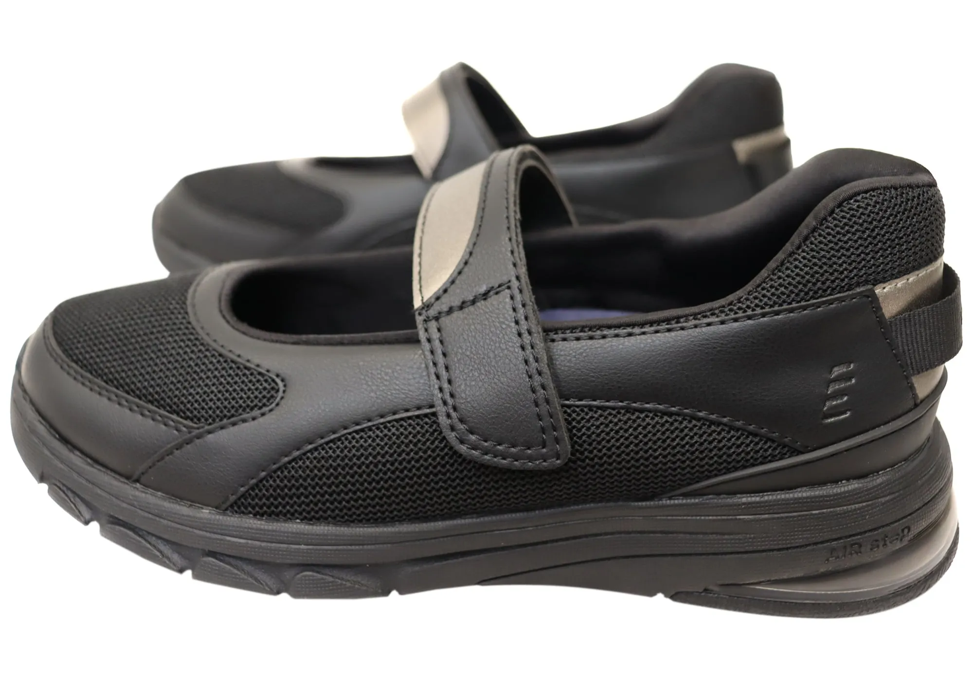 Homyped Airstep MJ Womens Comfortable Wide Fit Mary Jane Shoes
