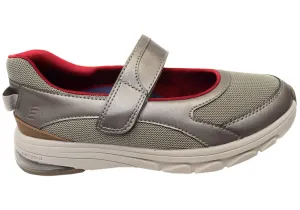 Homyped Airstep MJ Womens Comfortable Wide Fit Mary Jane Shoes