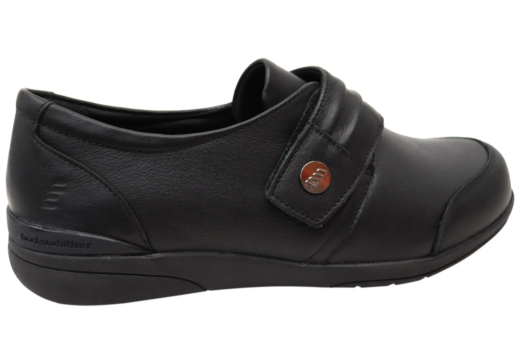 Homyped Maya Womens Comfortable Leather Wide Shoes