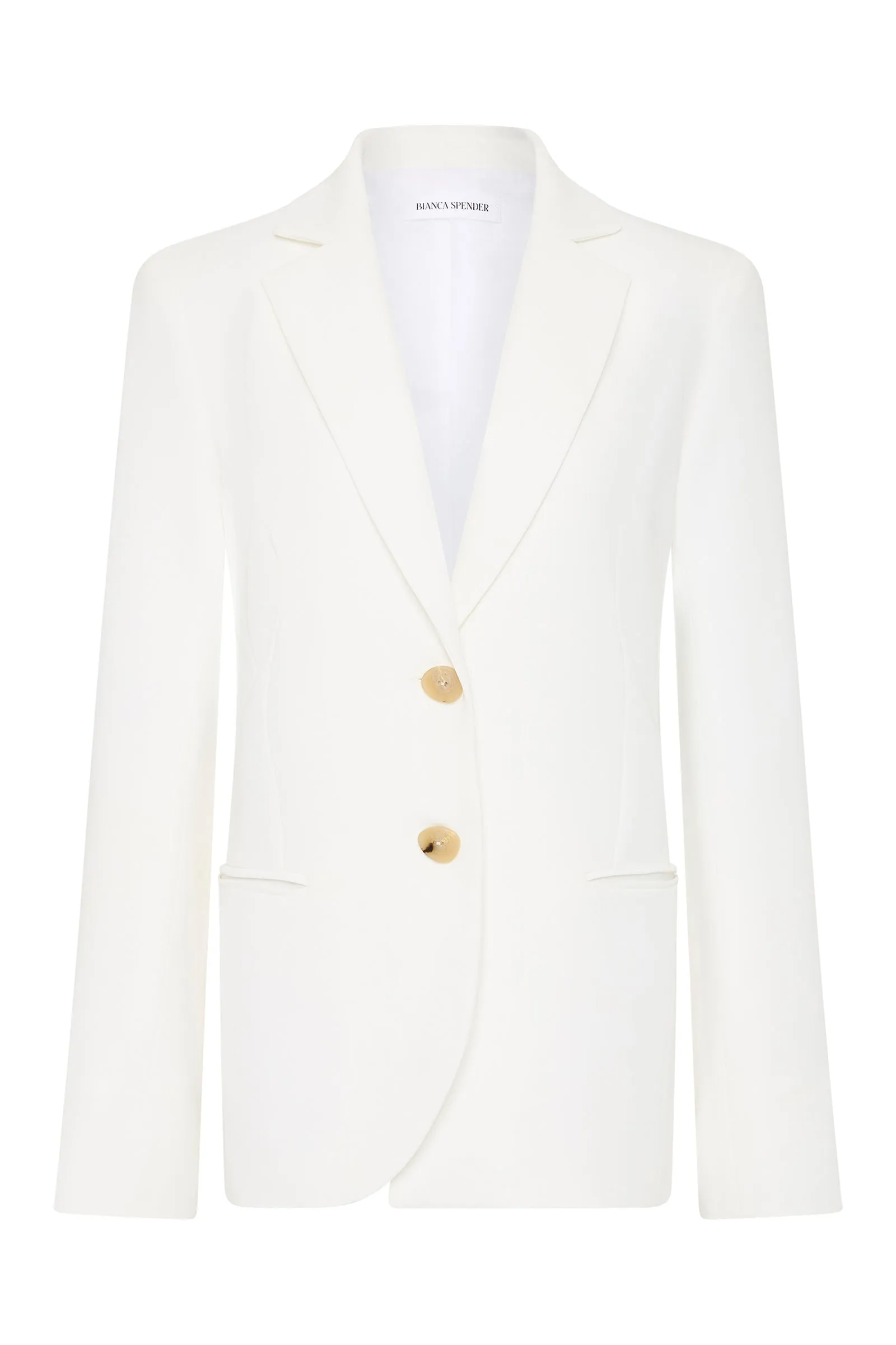 IVORY CREPE ENSO JACKET