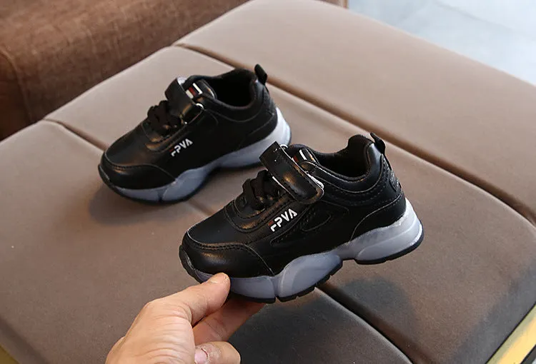 Kids Breathable LED Sneakers with Light