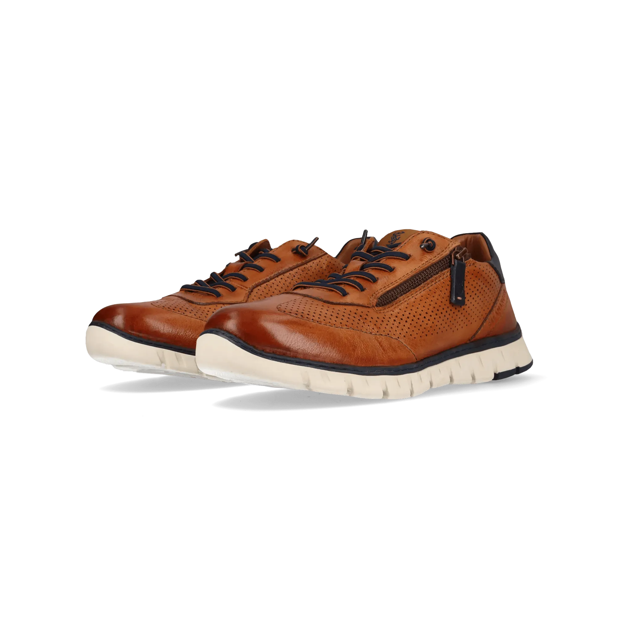 Leder Sneaker cognac