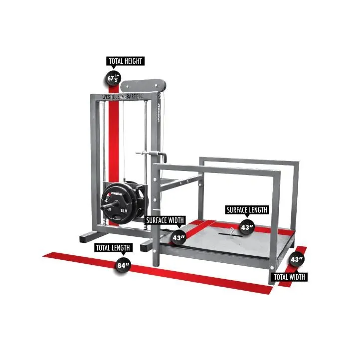 Legend Fitness 3217 Belt Squat Machine - Ultimate Lower Body Strength Trainer