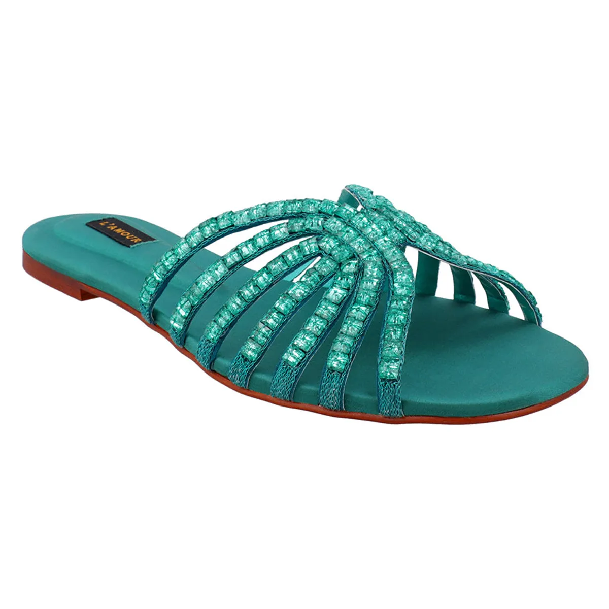 Magnafique Green Flats - Flats by L'amour