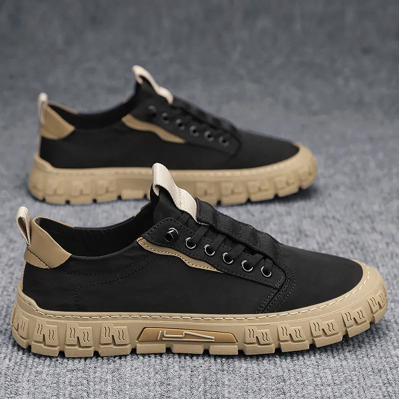 Men's Trendy Tarpaulin Casual Flats