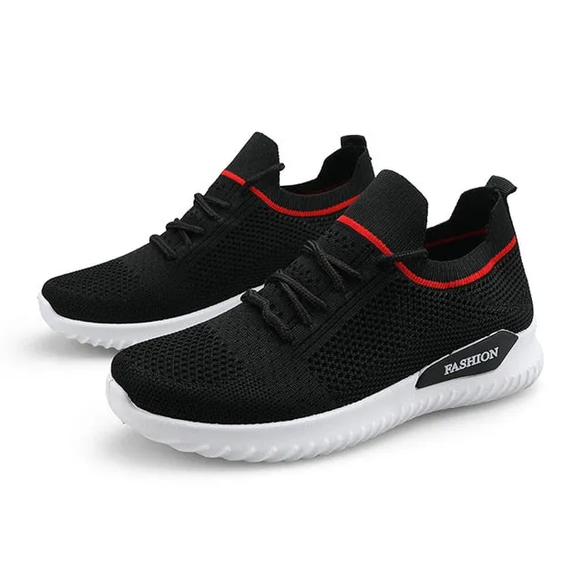 Moipheng Flats Women Sneakers Shoes 2020 Spring Sock Sneakers Women Summer Lace Up Flats Women Plus Size Walking Tenis Feminino