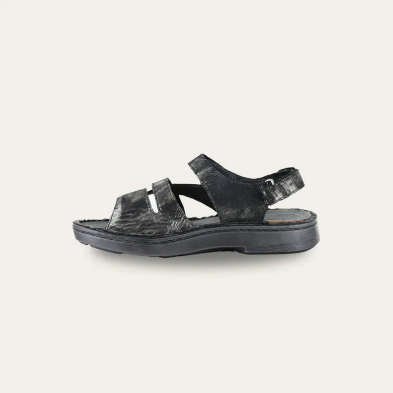 Naot Women's Fleur - Onyx Metallic Leather