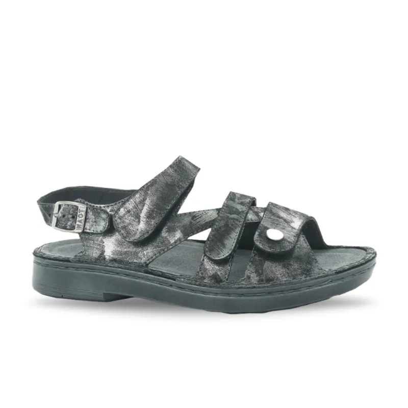Naot Women's Fleur - Onyx Metallic Leather