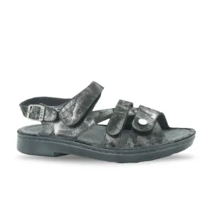 Naot Women's Fleur - Onyx Metallic Leather