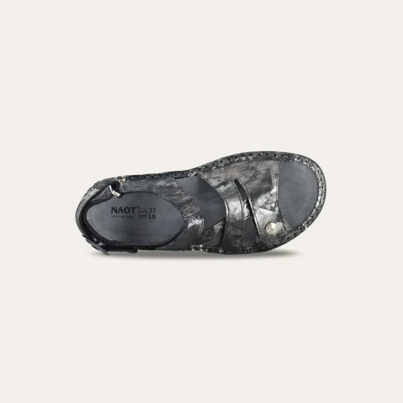 Naot Women's Fleur - Onyx Metallic Leather