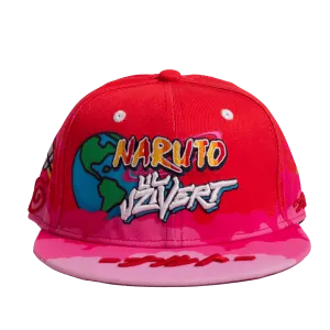 NARUTO X UZI VERT FITTED HAT RED