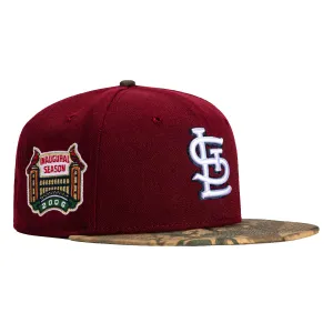 New Era 59Fifty Blur Tree St Louis Cardinals Inaugural Season Patch Hat - Cardinal, Camo