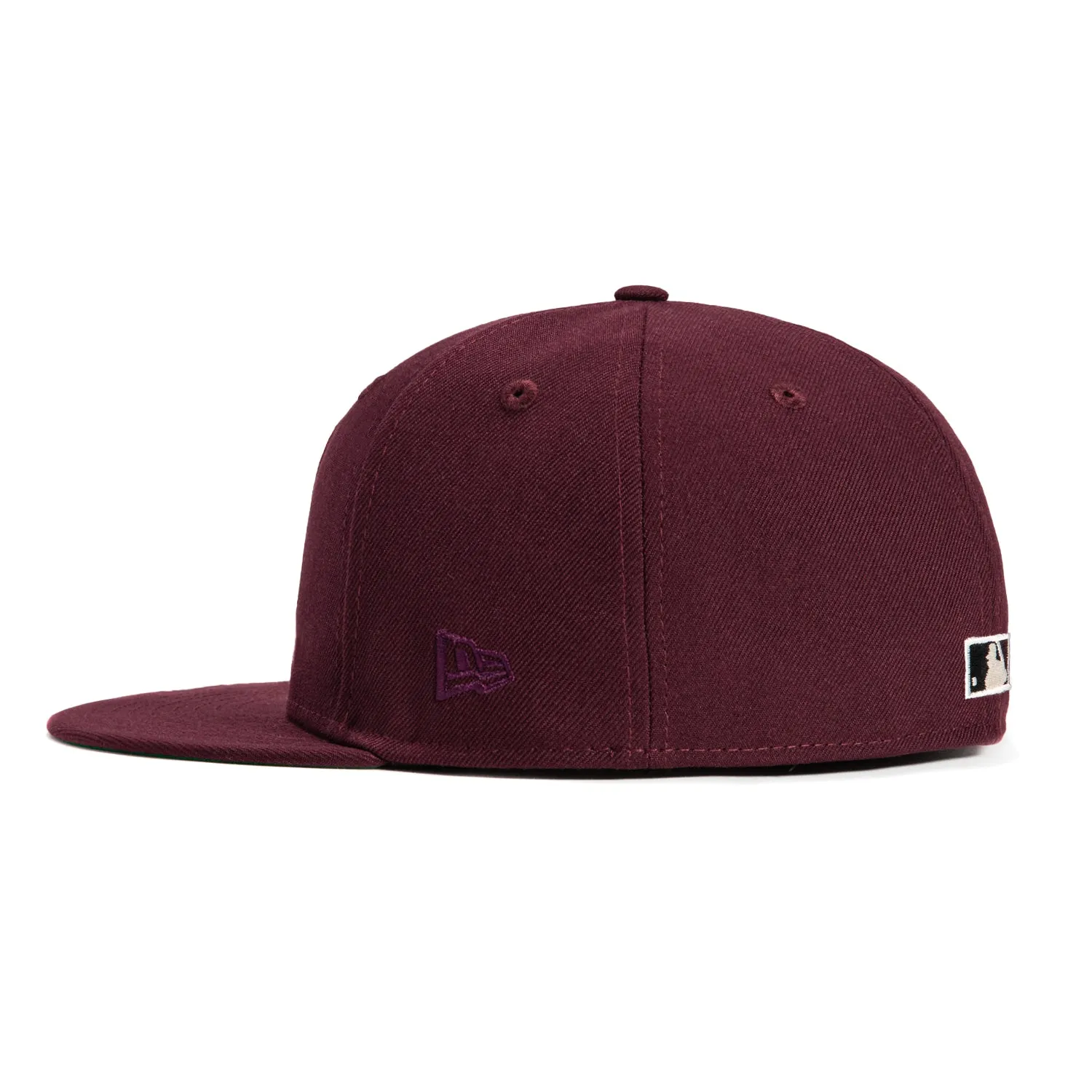 New Era 59Fifty Bordeaux Detroit Tigers 1968 World Series Patch Hat - Maroon