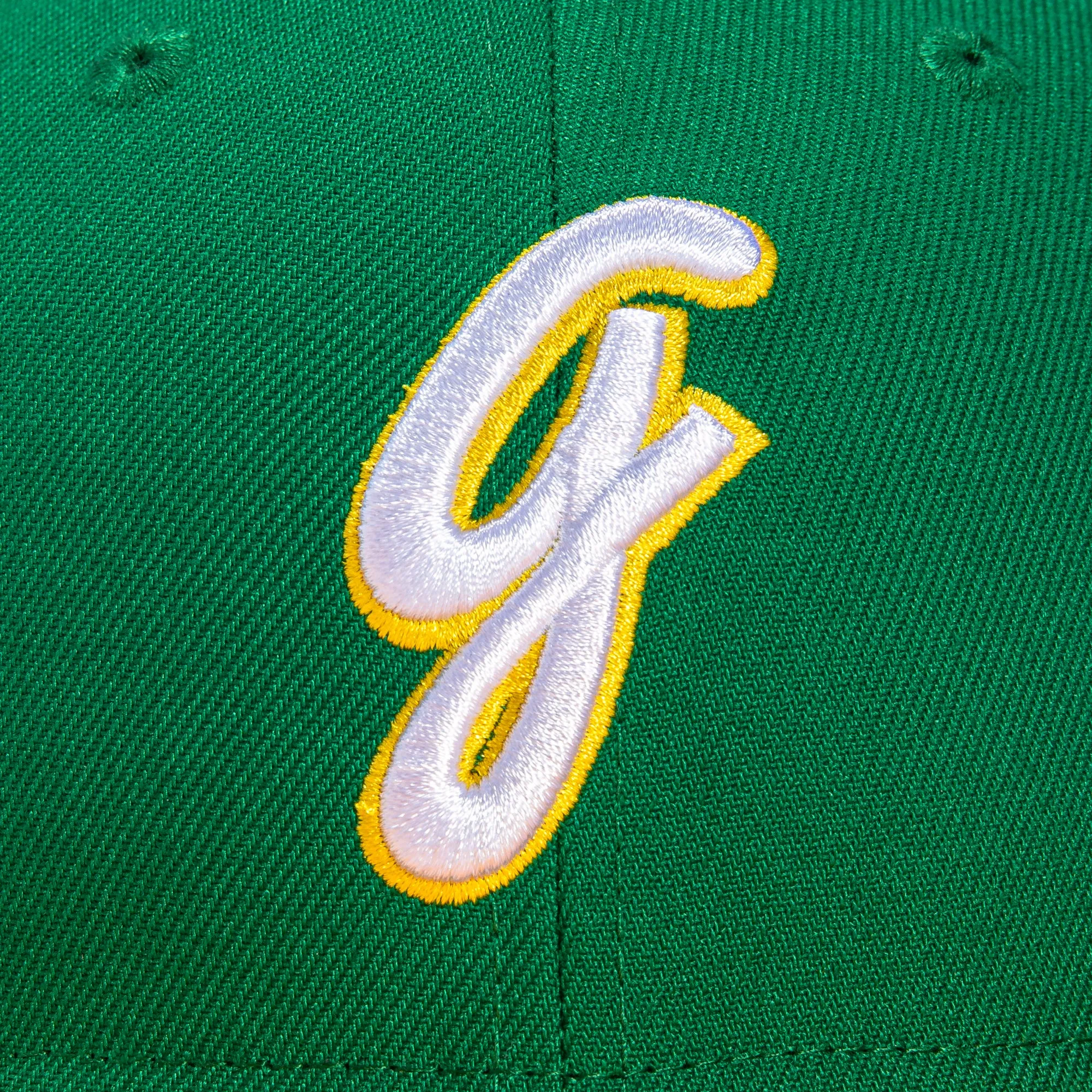 New Era 59Fifty Greensboro Hornets Hat - Kelly Green, Gold