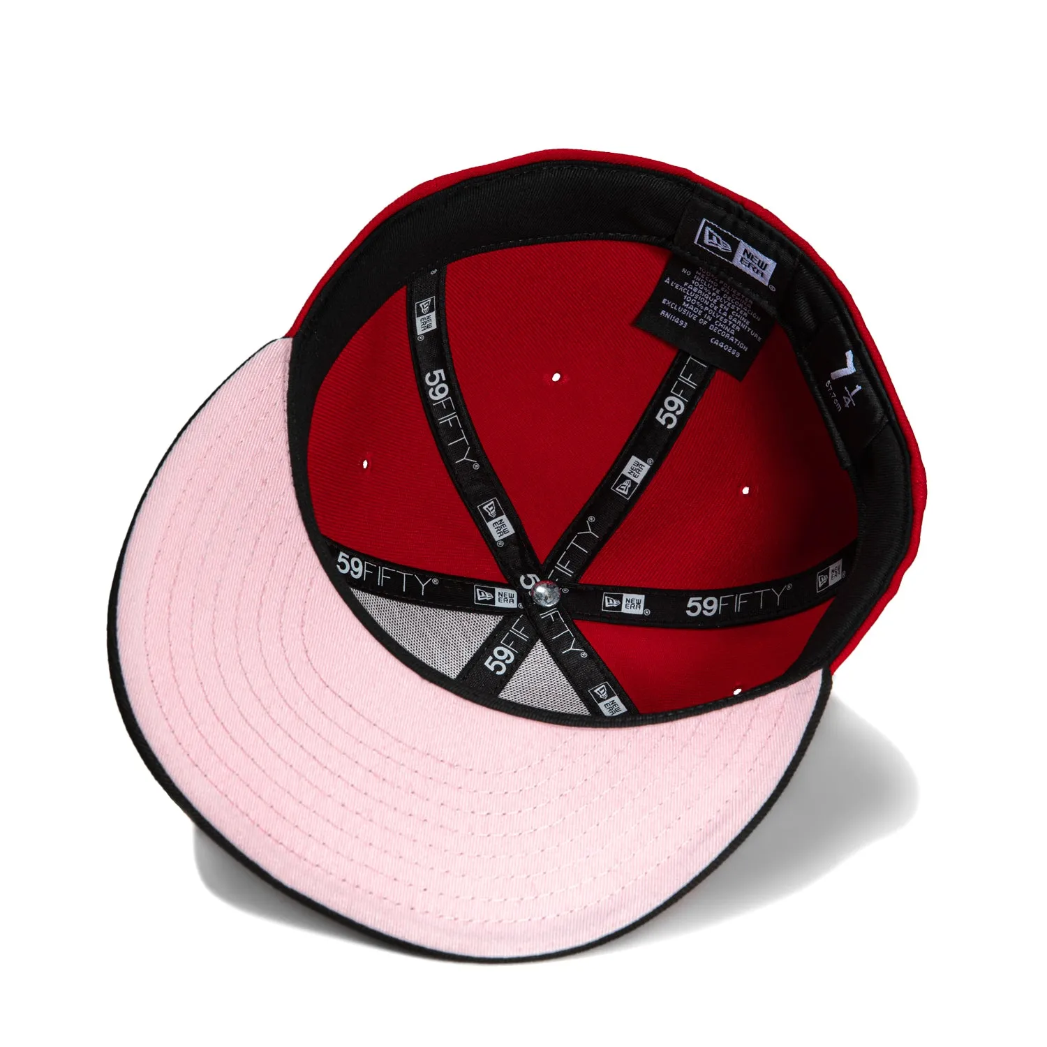 New Era 59Fifty Puerto Rico Flag Patch PR Hat - Red, Black