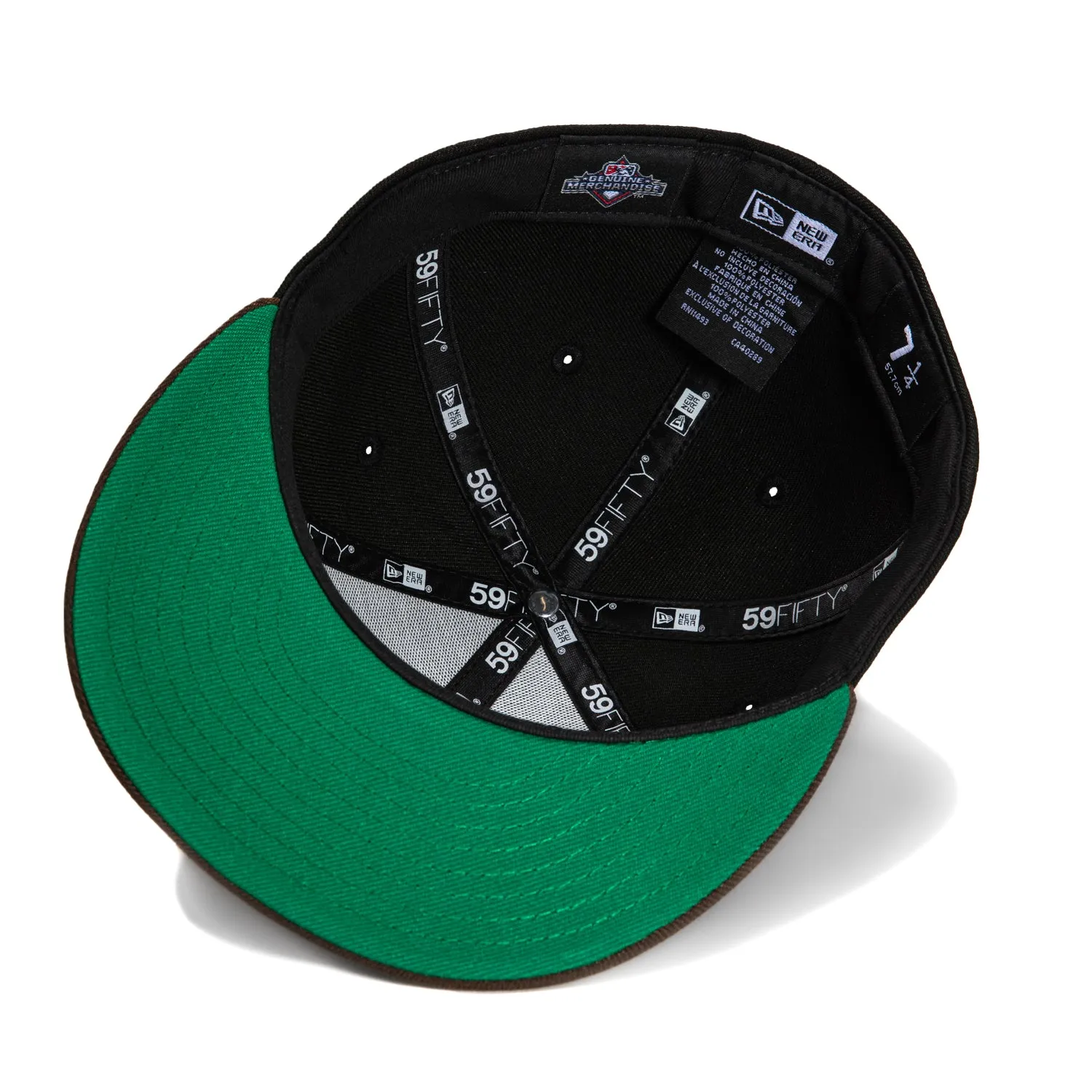 New Era 59Fifty Rancho Cucamonga Quakes 2015 All Star Game Patch Hat - Black, Brown