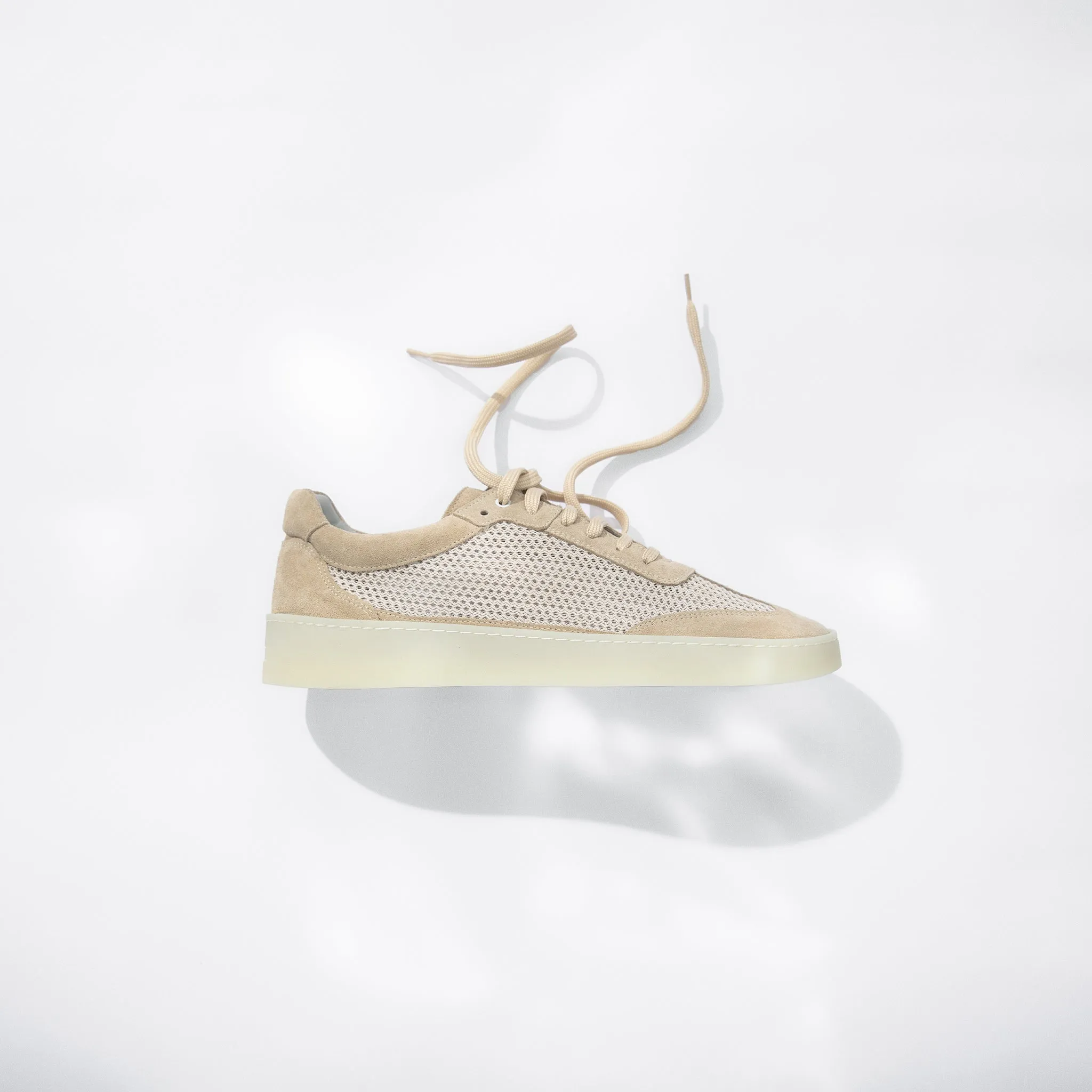 North 89 Match Cream Beige Breathable Sneaker