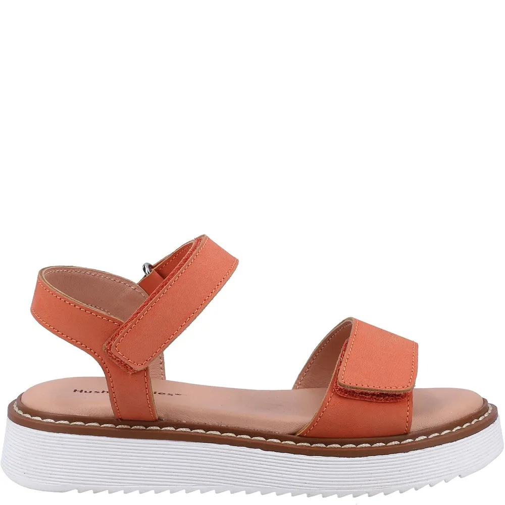 Orange Mini Cassie Sandals