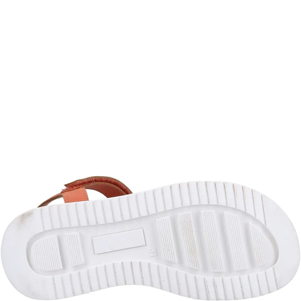Orange Mini Cassie Sandals