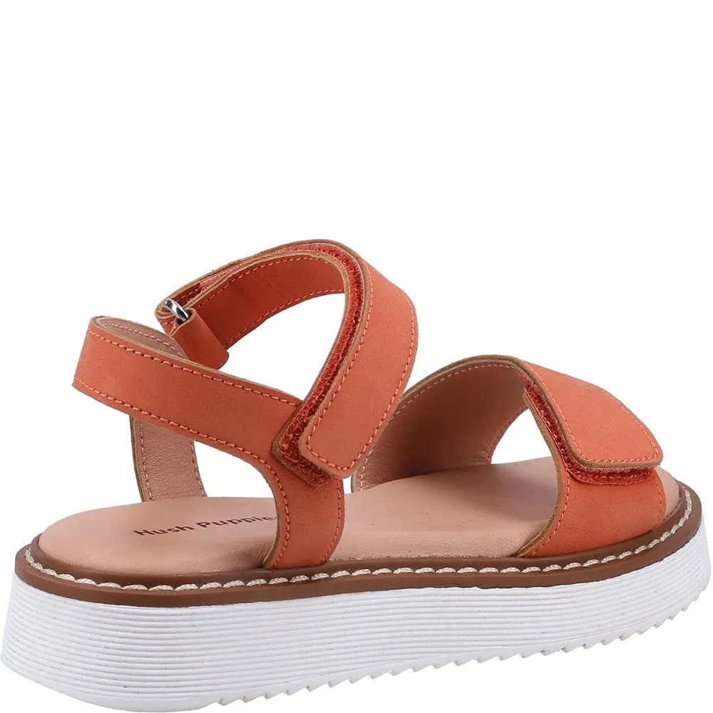 Orange Mini Cassie Sandals