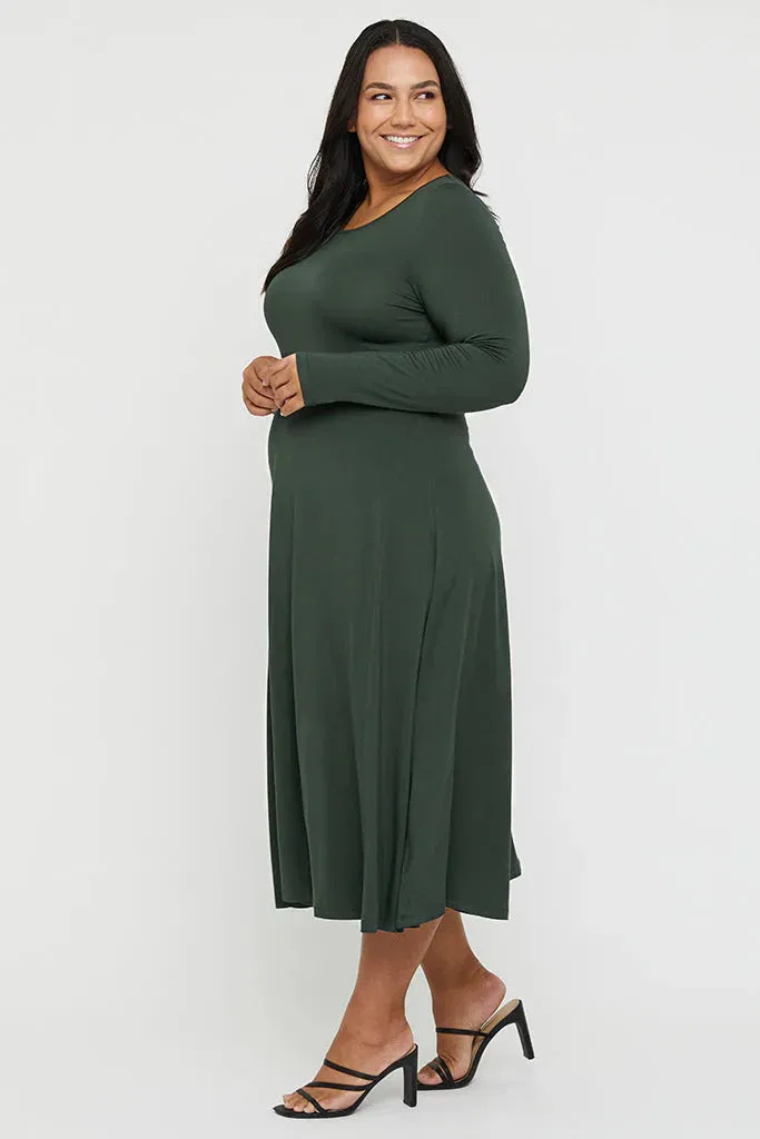 Organic Bamboo Olivia Maternity Dress