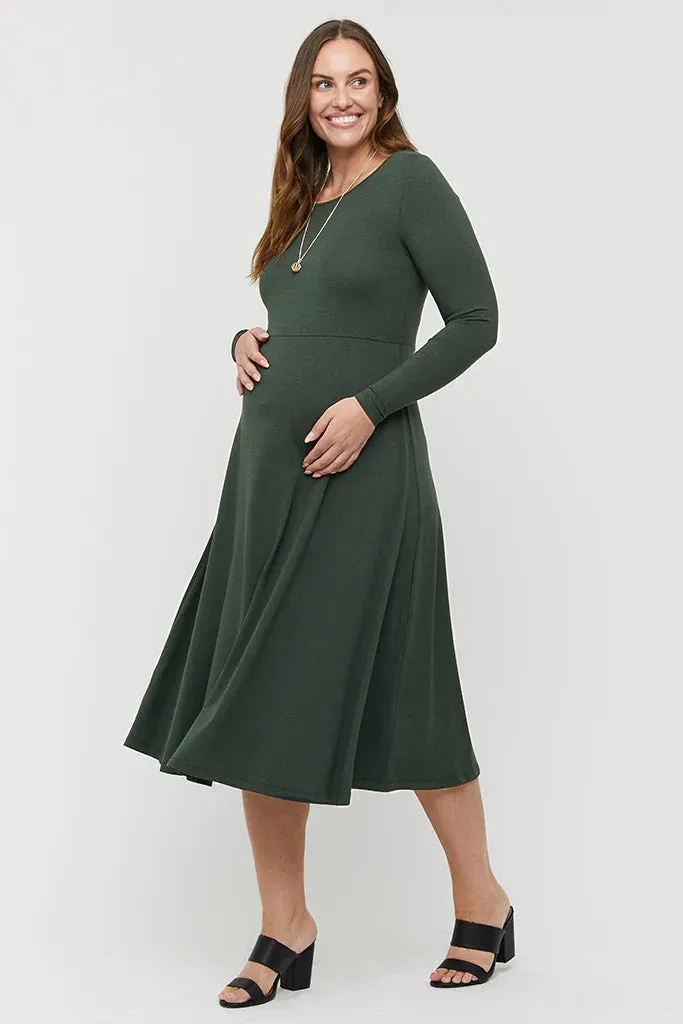 Organic Bamboo Olivia Maternity Dress