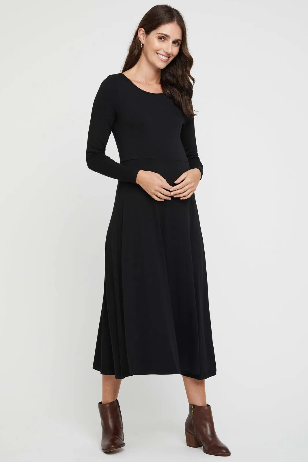 Organic Bamboo Olivia Maternity Dress