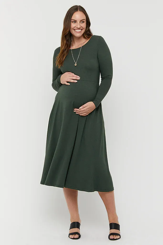 Organic Bamboo Olivia Maternity Dress