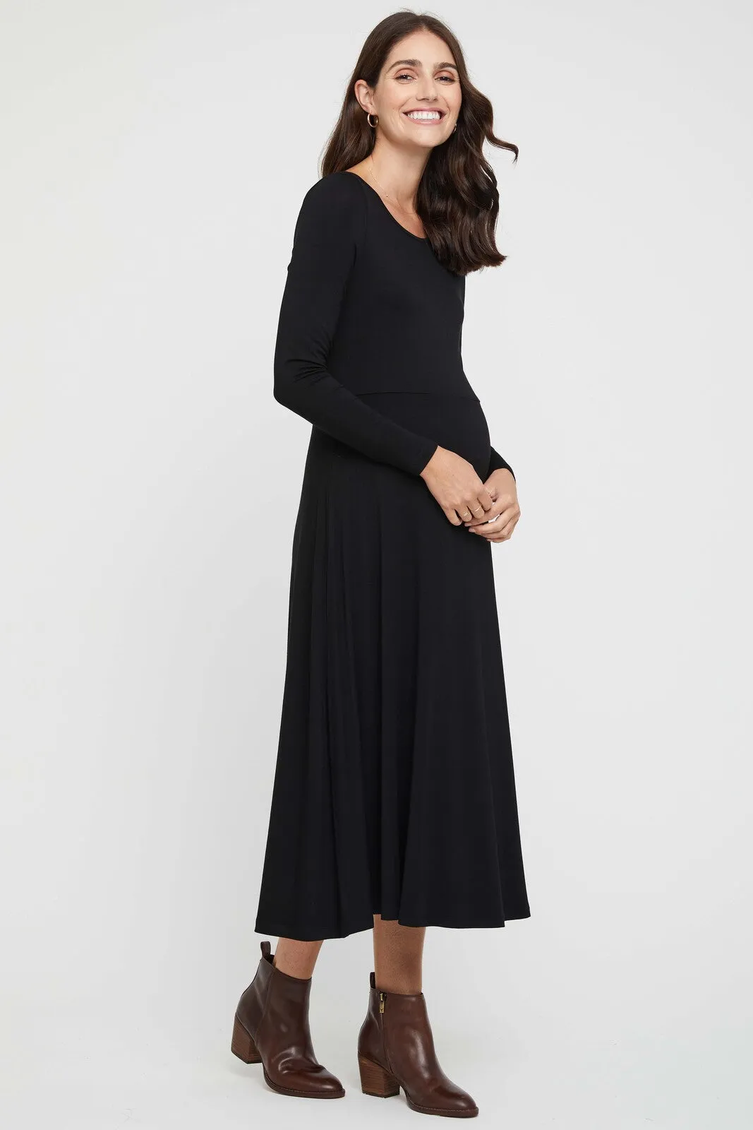 Organic Bamboo Olivia Maternity Dress