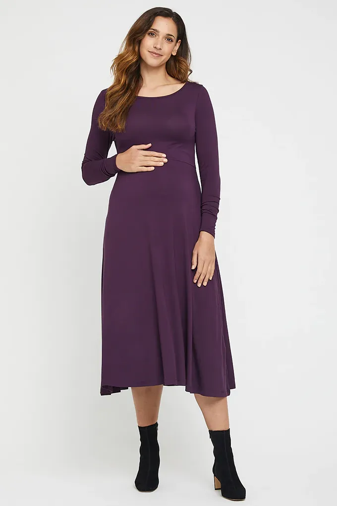 Organic Bamboo Olivia Maternity Dress