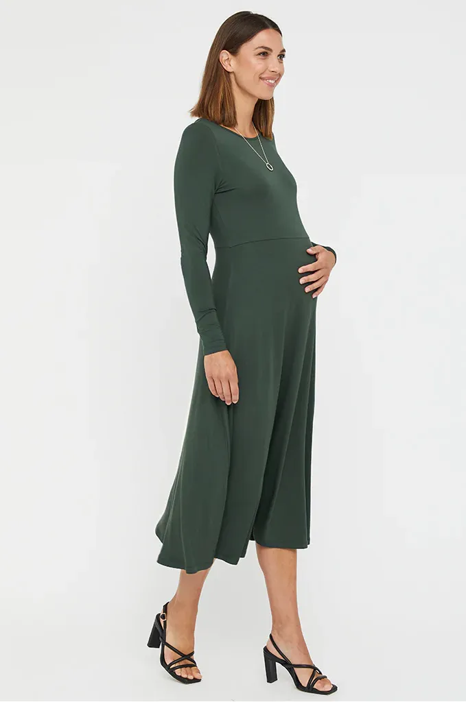 Organic Bamboo Olivia Maternity Dress