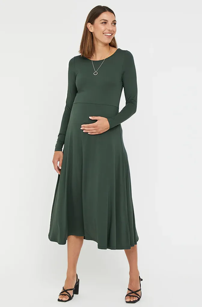 Organic Bamboo Olivia Maternity Dress