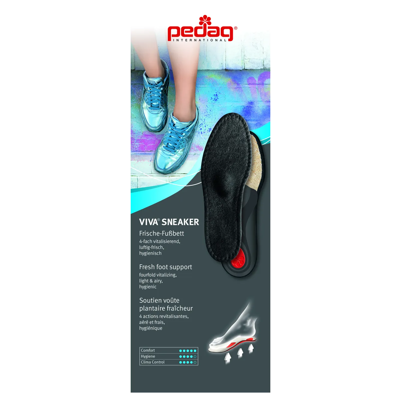 Pedag Viva Sneaker Footbed - Ultimate Comfort & Support for Your Feet