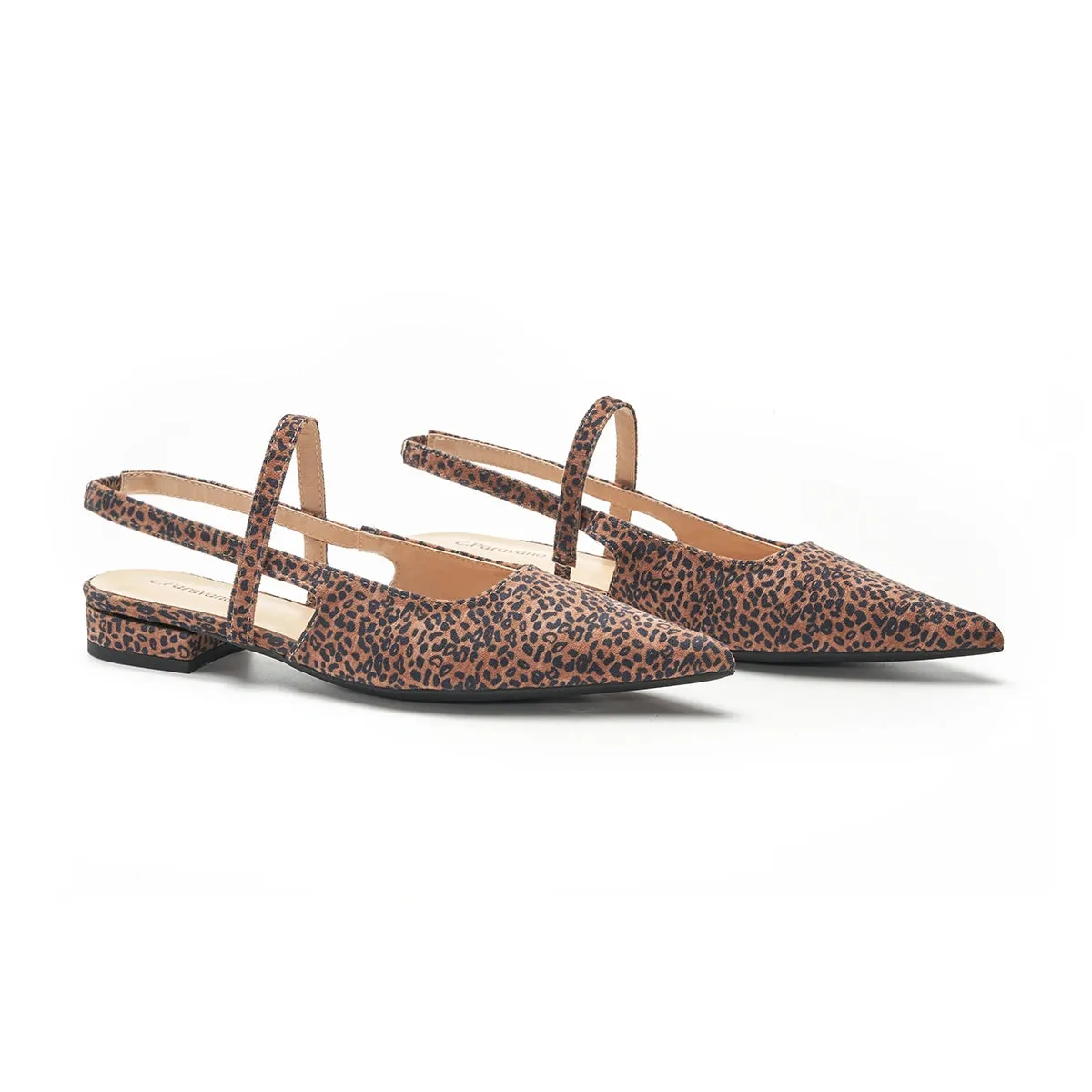Pointed Toe Slingback Flats (Freya)