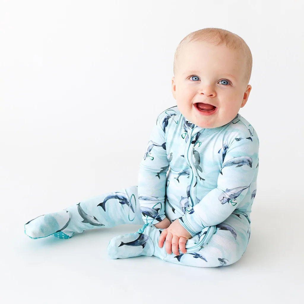 Posh Peanut Skipper Footie with Zipper