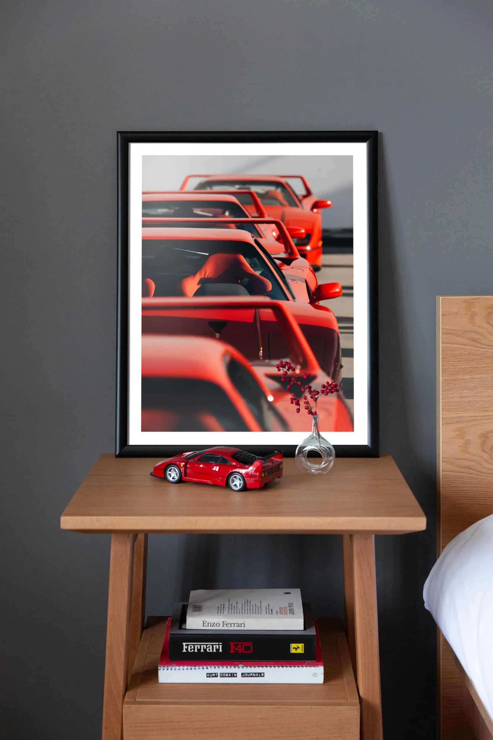 Quattro Ferrari F40 Print