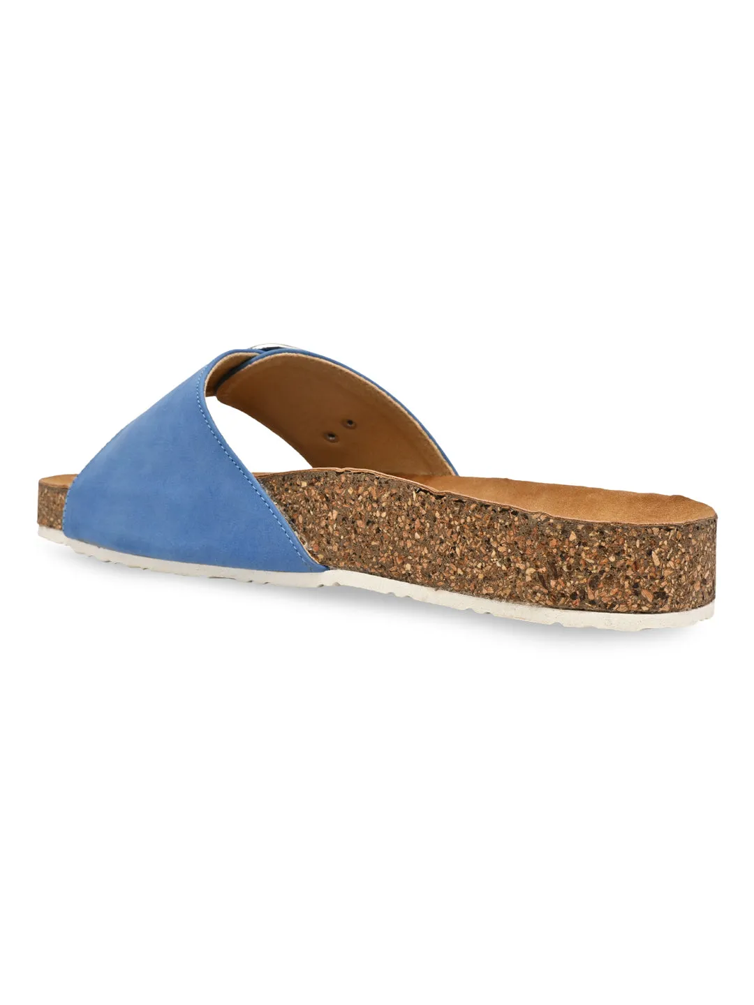 Rocia By Regal Blue Women Casual Flat Sliders