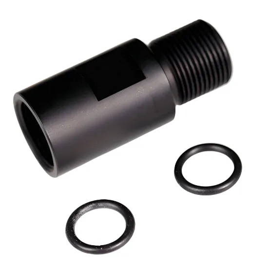 RPS AEG Barrel Extension (Male 14mm CCW to Female 14mm CCW) - Black