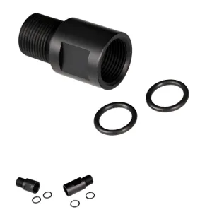 RPS AEG Barrel Extension (Male 14mm CCW to Female 14mm CCW) - Black