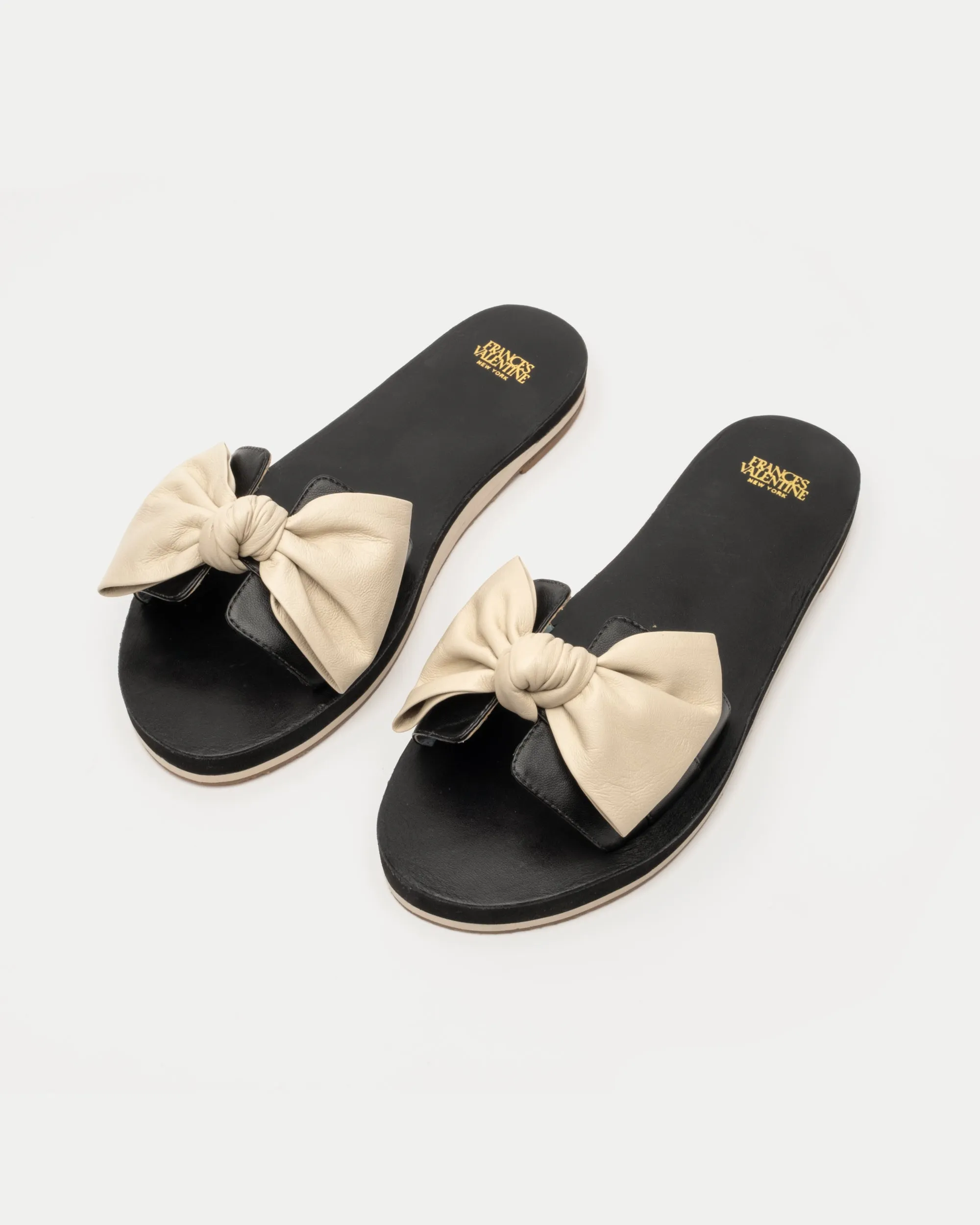 Sandy Cloud Slide - Soft Nappa Black Oyster
