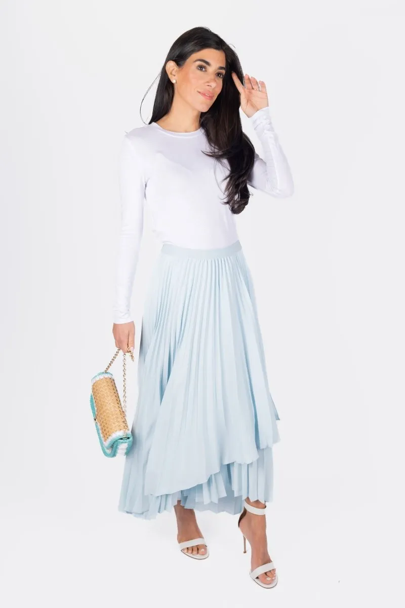 SCARLETT SKIRT (LIGHT BLUE)