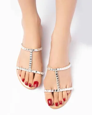 SELVY Studded Flats