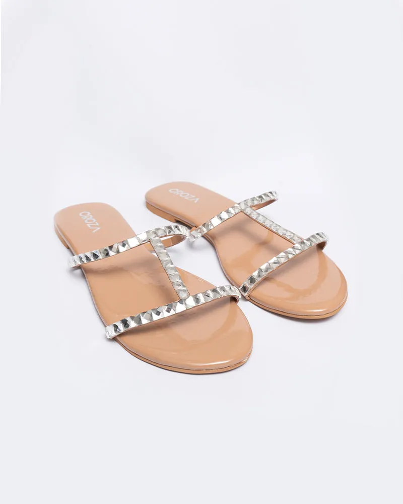 SELVY Studded Flats