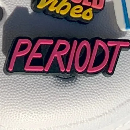 SHOE CHARMS - PINK PERIODT