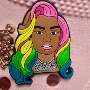 SHOE CHARMS - RAINBOW NICKI BARBIE